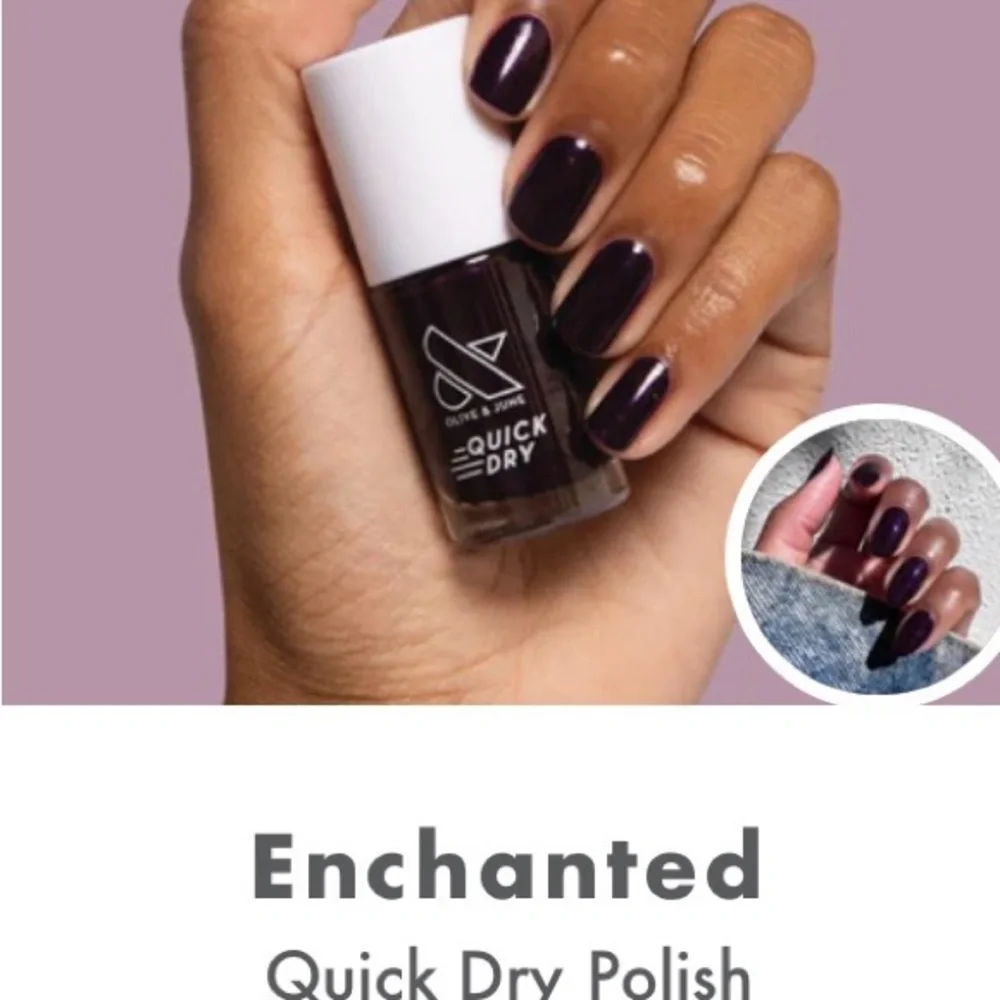 Set of 4 - Quick Dry Nail Polish - enchanted, brick, nuance, & picante - Picture 4 of 8